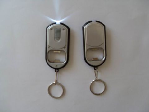 Led Bottle Opener With Key Ring/Flashing Key Chain /Led Light